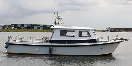 Boot Vlissingen 1 voor asverstrooiing op de Westerschelde of de Noordzee