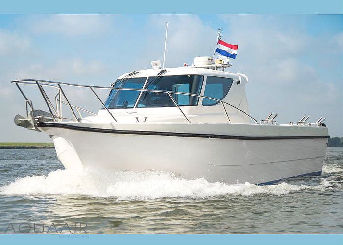 Schip voor asverstrooiing op de westerschelde of de Noordzee